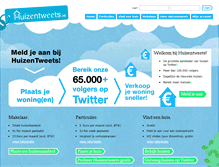 Tablet Screenshot of huizentweets.nl